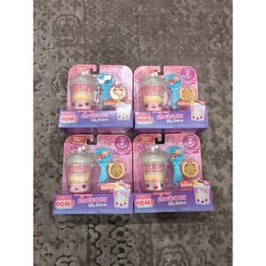 4x Num Noms Snackables Silly Shakes Scented Slime Strawberry Lemonade Smoothie